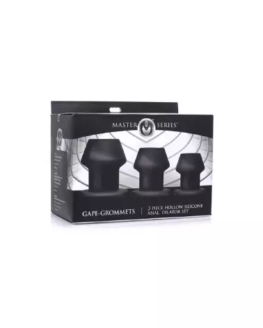 Image du Set de Dilatateurs Anaux Gape-Grommets par XR Brands, Tunnel Anal sûr et hygiénique-2