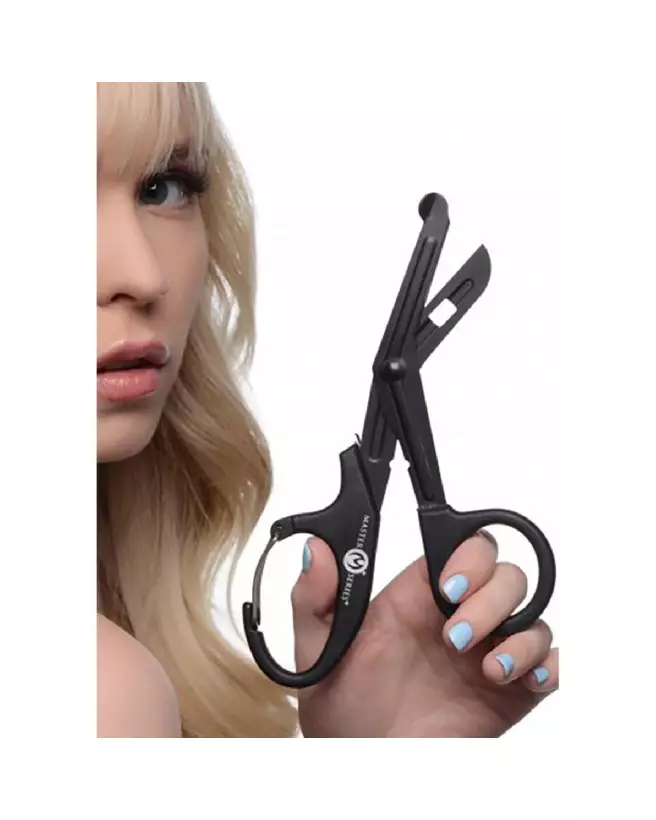 Ciseaux de Bondage MS Snip Heavy Duty avec Clip par XR Brands-3