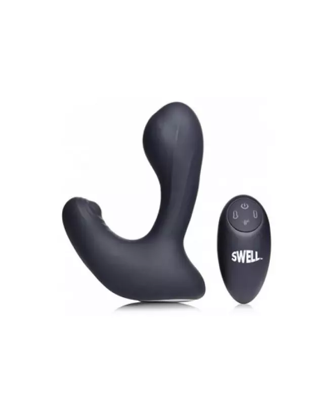 Stimulateur de prostate gonflable XR Brands avec télécommande-1