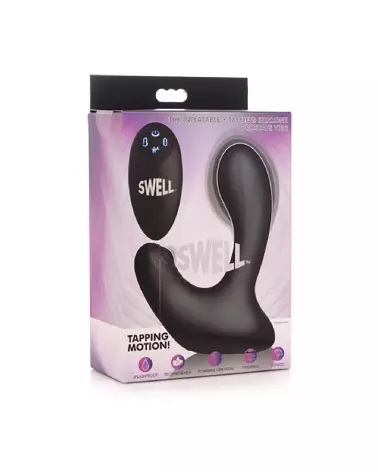 Stimulateur de prostate gonflable XR Brands avec télécommande-2