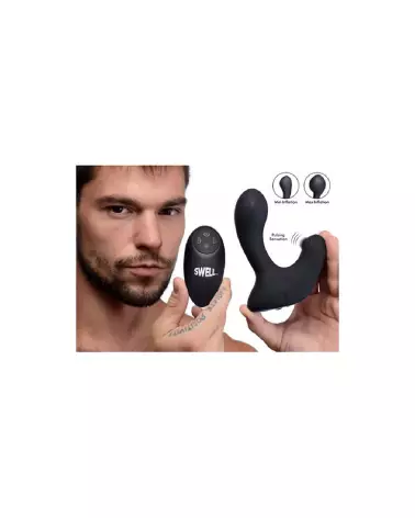 Stimulateur de prostate gonflable XR Brands avec télécommande-5