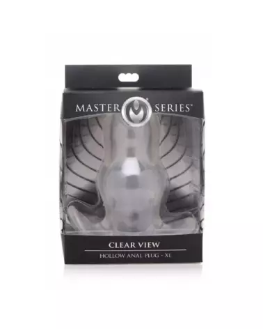 Plug anal transparent extra large Clear View XR Brands-2