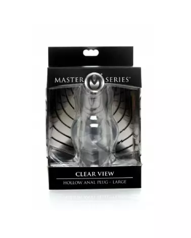 Clear View Hollow Anal Plug Large de XR Brands dans la catégorie Tunnel Anal-2