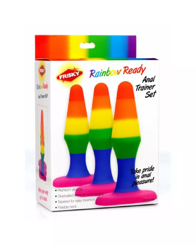 Image du set d'entraînement anal en silicone de XR Brands, idéal pour débutants et avancés-2