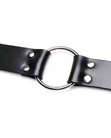 Porte-gode en cuir XR Brands pour jeux érotiques et BDSM-2