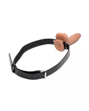 Porte-gode en cuir XR Brands pour jeux érotiques et BDSM-4