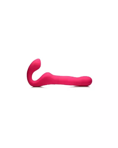 Image du Mighty-Thrust Strapless Strap-On de XR Brands, gode ceinture vibrant avec télécommande-3