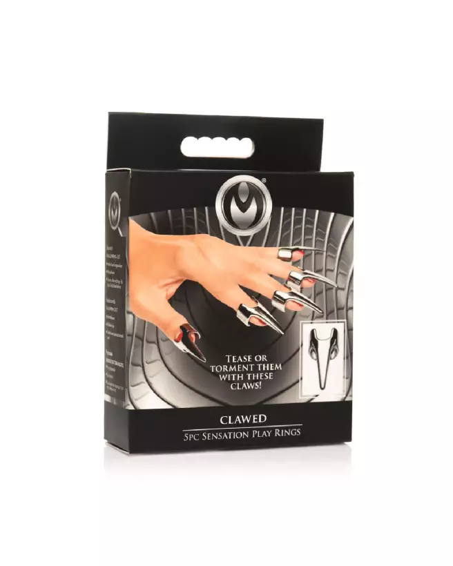 Image des Anneaux de Jeu Sensoriel Clawed en métal par XR Brands-2