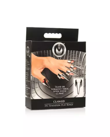 Image des Anneaux de Jeu Sensoriel Clawed en métal par XR Brands-2