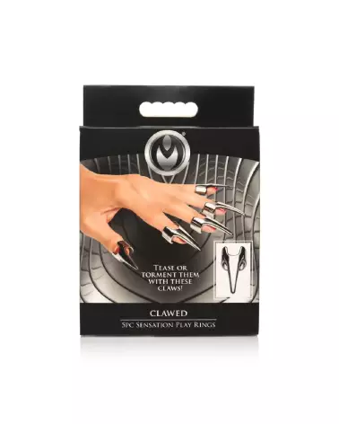 Image des Anneaux de Jeu Sensoriel Clawed en métal par XR Brands-3