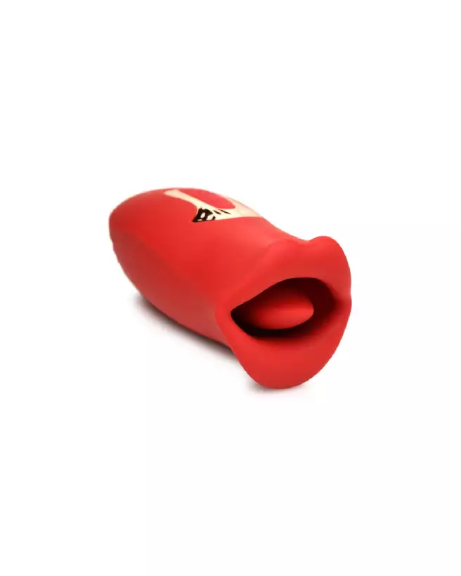 Image du stimulateur clitoridien Kiss and Tell rouge de XR Brands-1