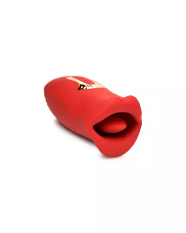 Image du stimulateur clitoridien Kiss and Tell rouge de XR Brands-1
