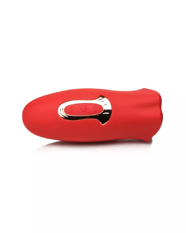 Image du stimulateur clitoridien Kiss and Tell rouge de XR Brands-5