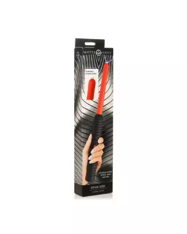 Image du Spark Rod Zapping Wand Rouge par XR Brands pour électrostimulation-2