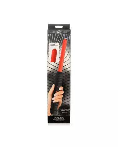 Image du Spark Rod Zapping Wand Rouge par XR Brands pour électrostimulation-3