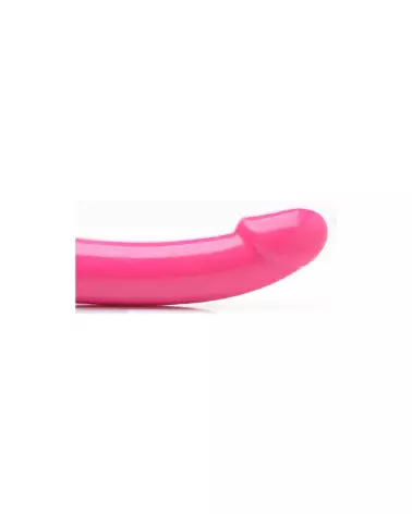 Revolver Slim Vibrating Strapless Strap-On de XR Brands en action-6