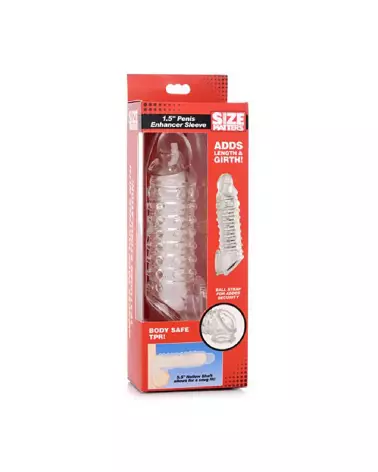 Image de la Gaine Penis Sleeve XR Brands pour augmentation taille et performance-2