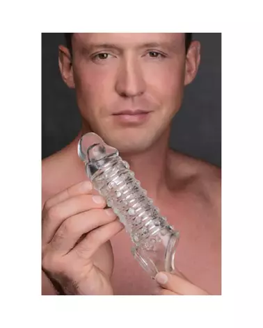 Image de la Gaine Penis Sleeve XR Brands pour augmentation taille et performance-6