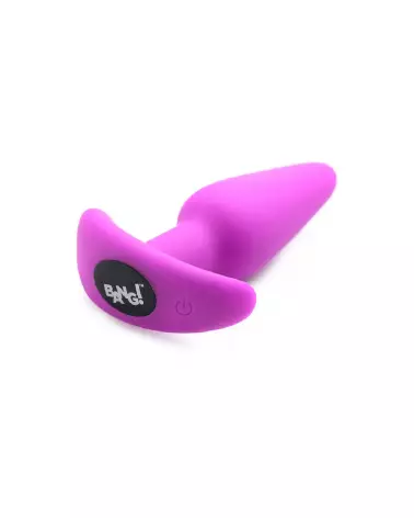 Vibrating Silicone Butt Plug with Remote Control by XR Brands-3