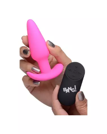 Plug anal vibrant en silicone XR Brands avec télécommande-6