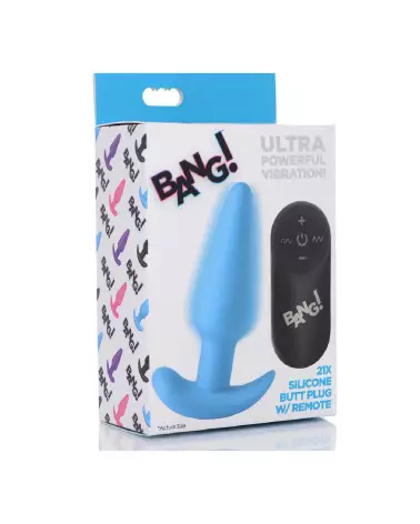 Image du Plug Anal Vibrant en Silicone avec Télécommande par XR Brands-2
