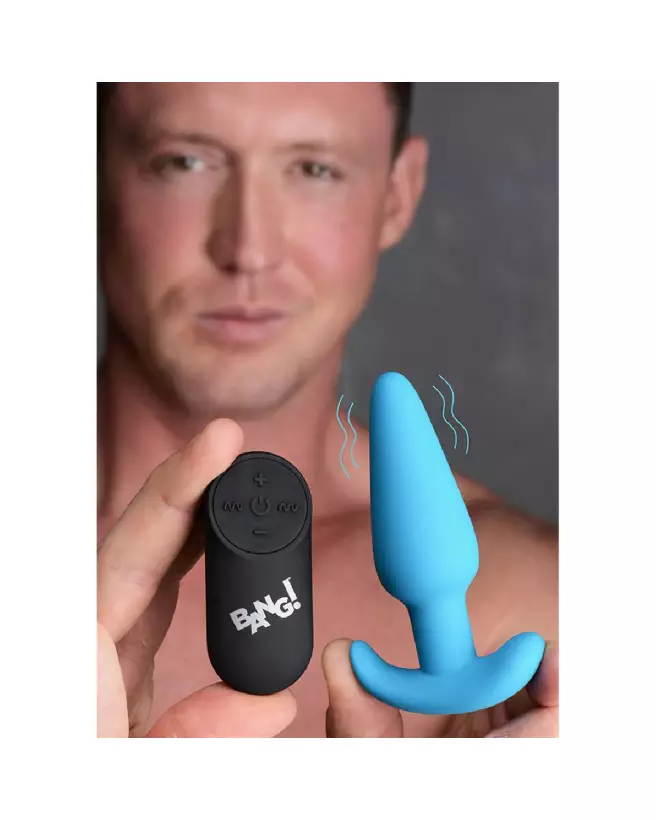 Image du Plug Anal Vibrant en Silicone avec Télécommande par XR Brands-4