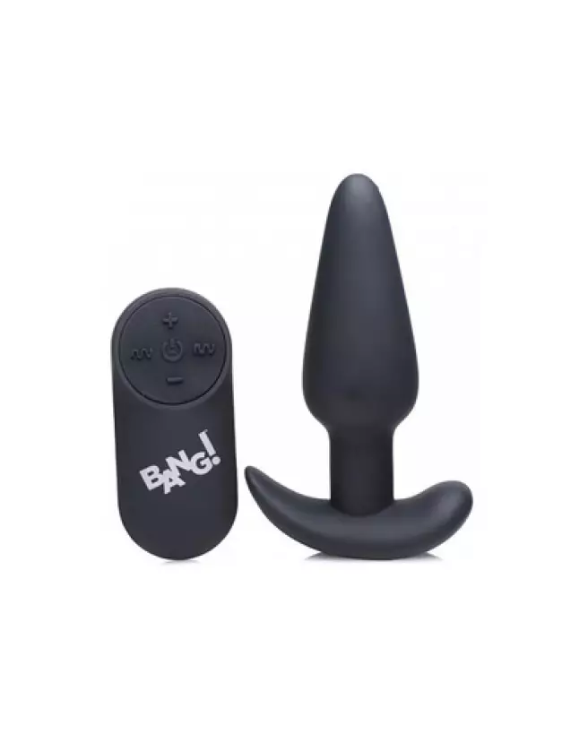Image du Butt Plug Vibrant en Silicone avec Télécommande de XR Brands-1