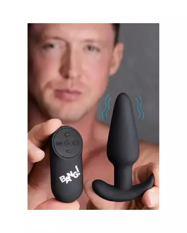 Image du Butt Plug Vibrant en Silicone avec Télécommande de XR Brands-4
