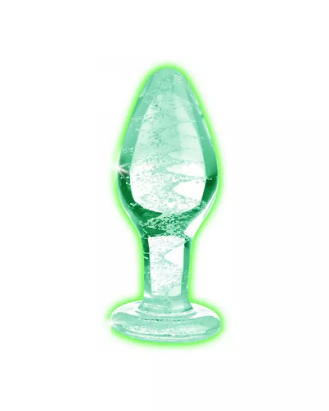Image du Plug Anal Medium en Verre Phosphorescent de XR Brands-1