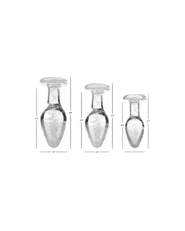 Image du Plug Anal Phosphorescent en Verre Large de XR Brands-5