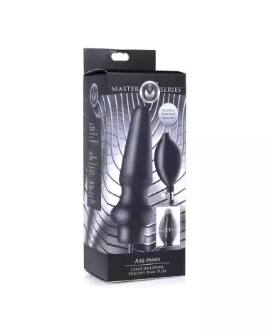 Image du plug anal gonflable Ass-Pand de XR Brands en silicone-2