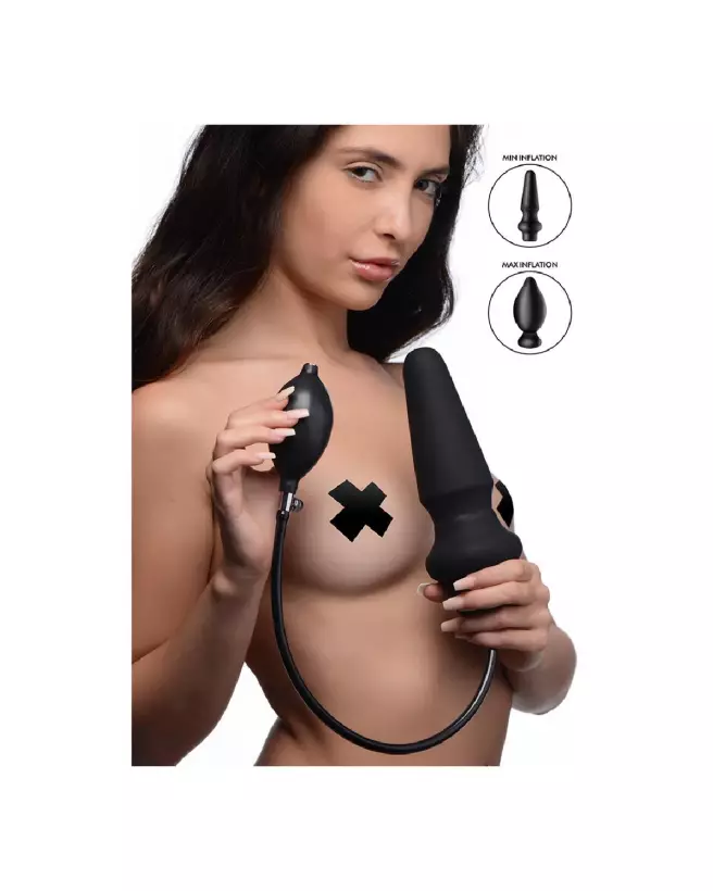 Image du plug anal gonflable Ass-Pand de XR Brands en silicone-3