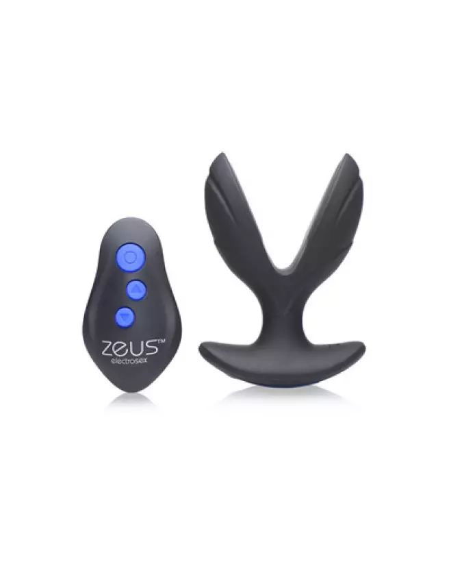 Image du Electro-Spread Vibrating E-Stim Silicone Butt Plug de XR Brands-1