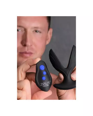 Image du Electro-Spread Vibrating E-Stim Silicone Butt Plug de XR Brands-5