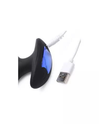Image du Electro-Spread Vibrating E-Stim Silicone Butt Plug de XR Brands-6