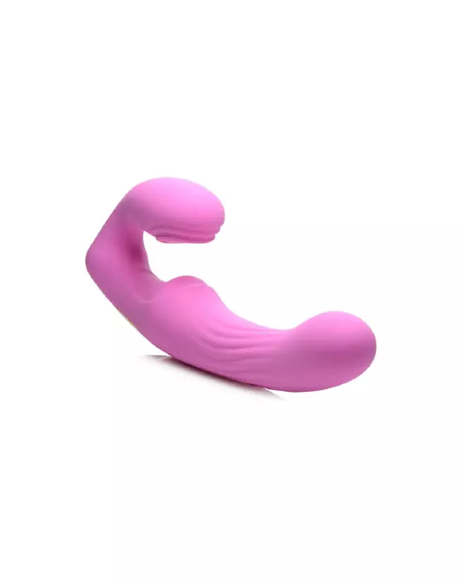 U-Pulse Strapless Strap-On de XR Brands en Silicone avec Vibration-3