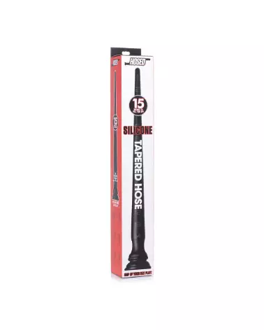 Image du Tapered Silicone Hose Anal Snake par XR Brands, 38 cm, structure silicone de haute qualité-2