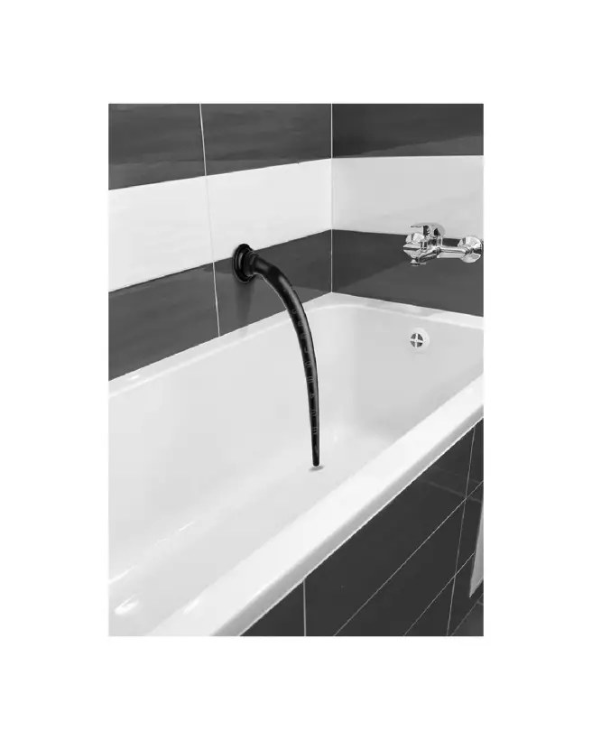 Image du Tapered Silicone Hose Anal Snake par XR Brands, 38 cm, structure silicone de haute qualité-4