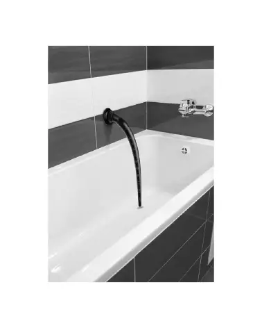 Image du Tapered Silicone Hose Anal Snake par XR Brands, 38 cm, structure silicone de haute qualité-4