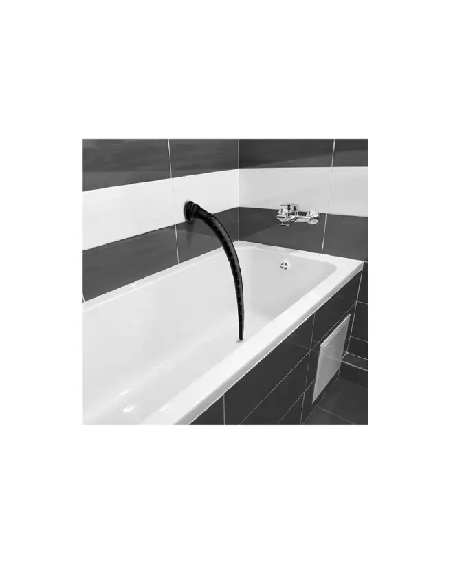 XR Brands Tapered Silicone Hose 22/56 cm Anal Snake Product Image-4