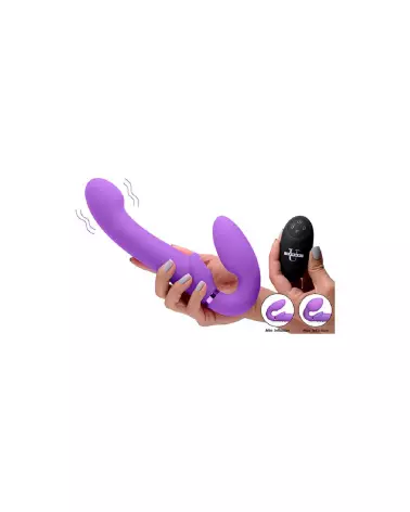 Ergo-Fit G-Pulse double ended dildo par XR Brands en action-6