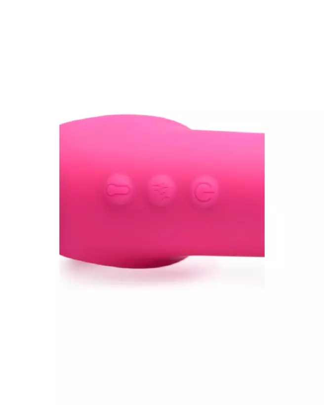 Photo du Double Ended Dildo Ergo-Fit G-Pulse de XR Brands, idéal pour stimulation et plaisir partagé-4