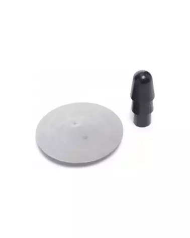Barre d'écartement avec menottes et dildo anal XR Brands pour jeux de domination-4