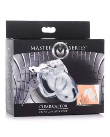 Image de la cage de chasteté Clear Captor Medium de XR Brands-2