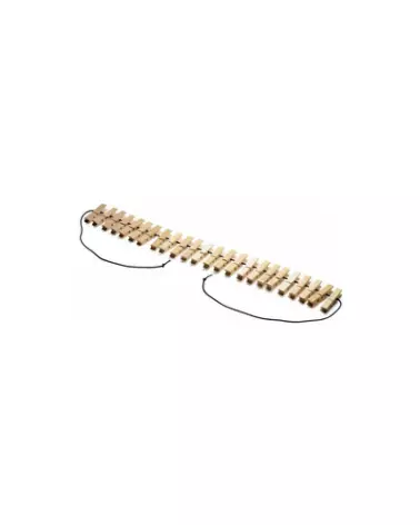 Image de Firecracker 24 Clothespin Body Chain par XR Brands pour stimulation des tétons et clitoris-1