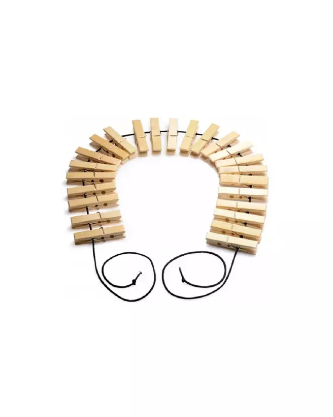 Image de Firecracker 24 Clothespin Body Chain par XR Brands pour stimulation des tétons et clitoris-3