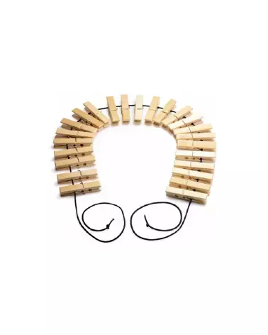 Image de Firecracker 24 Clothespin Body Chain par XR Brands pour stimulation des tétons et clitoris-3