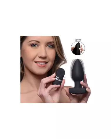 Plug anal vibrant XR Brands avec télécommande pour stimulation-4