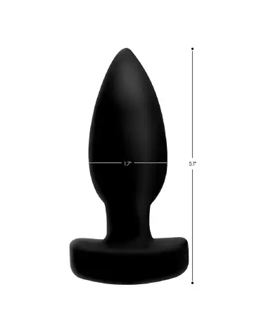 Plug anal vibrant XR Brands avec télécommande pour stimulation-5