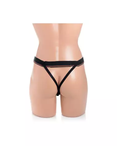 Gode Ceinture Hollow Silicone pour Hommes de XR Brands en action-4